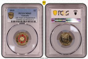 2019 $2 100 Years of Repatriation Colorized MS65