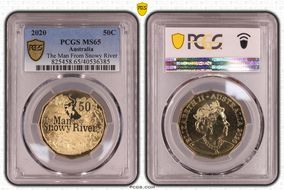 2020 50C The Man From Snowy River MS65