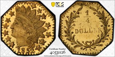 1852 G25C BG-799DD MS66PL