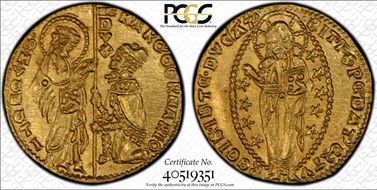 (1365-68) Ducat Fr-1226 M. Corner MS64