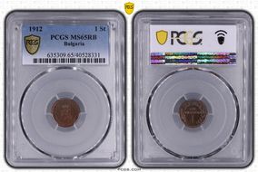 1912 1 St MS65RB