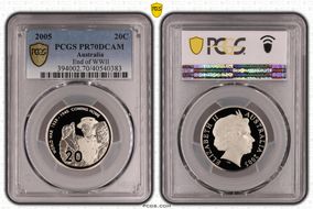 2005 20C End of WWII PR70DCAM