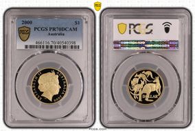 2000 $1 PR70DCAM