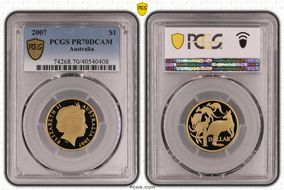 2007 $1 PR70DCAM