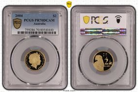 2004 $2 PR70DCAM