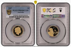 2007 $2 PR69DCAM
