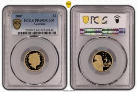 2007 $2 PR69DCAM