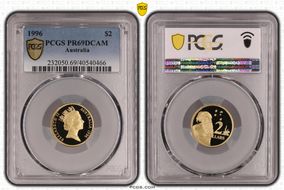 1996 $2 PR69DCAM