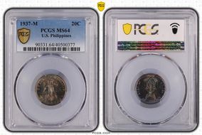 1937-M 20C MS64