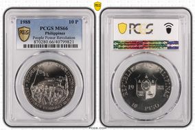 1988 10 P People Power Revolution MS66