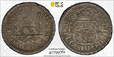 1768-Mo M Real Calico-418 AU53