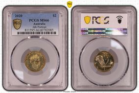 2020 $2 6th Portrait MS66