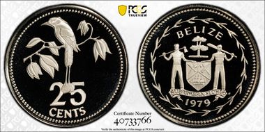 1979-FM 25C KM-49 CuNi PR70DCAM