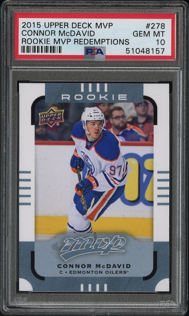 2015 Upper Deck #278 Connor Mcdavid front
