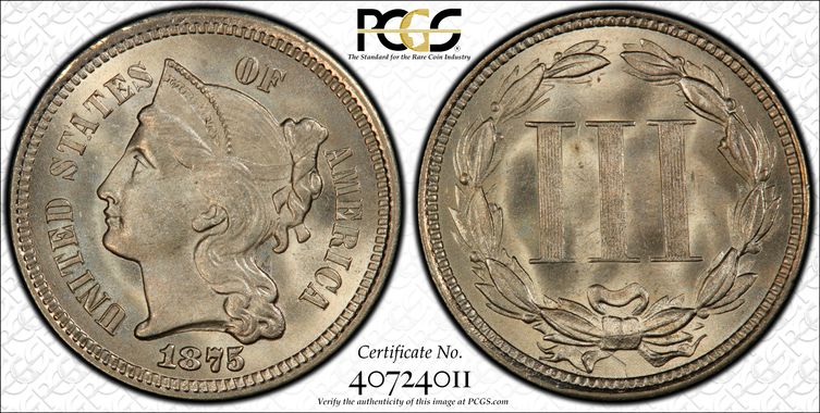 Cert 40724011 - Coin Image