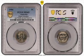 1986 5C High Echidna MS69