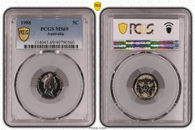 1988 5C MS69