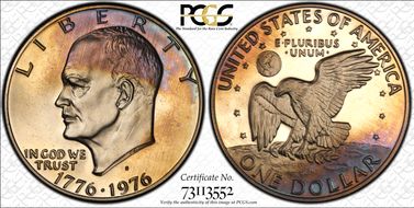 1976-S $1 Clad Type 1 PR69DCAM