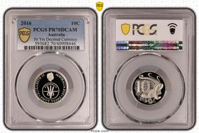 2016 10C 50 Yrs Decimal Currency PR70DCAM