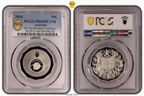 2016 50C 50 Yrs Decimal Currency PR69DCAM