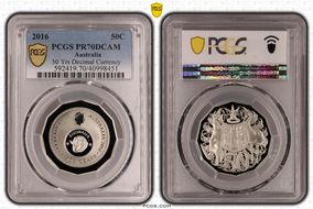 2016 50C 50 Yrs Decimal Currency PR70DCAM