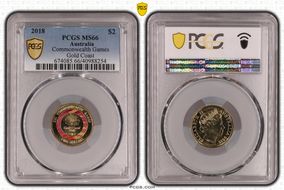 2018 $2 Commonwealth Games Gold Coast MS66