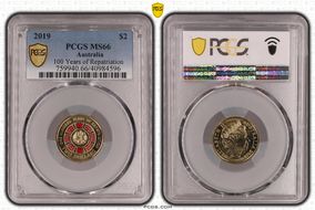 2019 $2 100 Years of Repatriation Colorized MS66