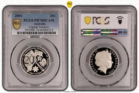 2001 20C Capital Territory PR70DCAM