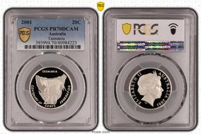 2001 20C Tasmania PR70DCAM