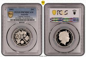 2001 20C Capital Territory PR70DCAM