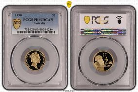 1990 $2 PR69DCAM