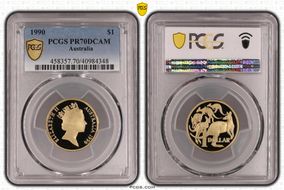 1990 $1 PR70DCAM
