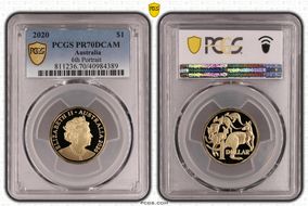 2020 $1 PR70DCAM