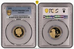 2002 $2 PR69DCAM