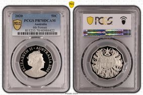 2020 50C 6th Portrait PR70DCAM