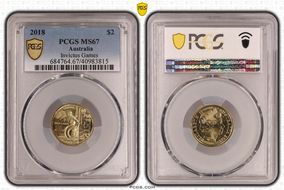 2018 $2 Invictus Games MS67