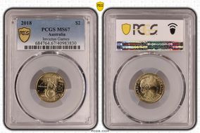 2018 $2 Invictus Games MS67