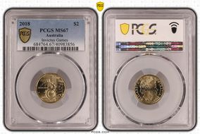 2018 $2 Invictus Games MS67