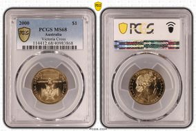 2000 $1 Victoria Cross MS68