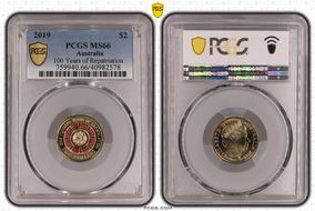 2019 $2 100 Years of Repatriation Colorized MS66