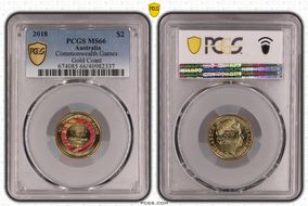 2018 $2 Commonwealth Games Gold Coast MS66