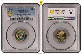 2018 $2 Commonwealth Games Borobi the Koala MS66