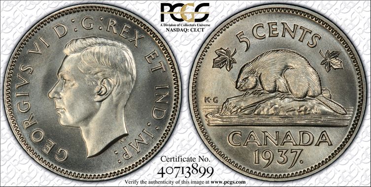 Cert 40713899 - Coin Image