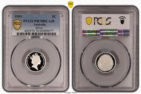 1991 5C Silver PR70DCAM
