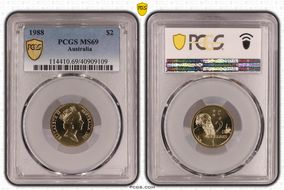 1988 $2 MS69