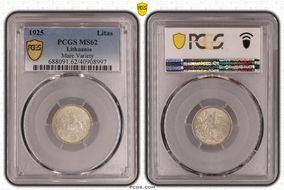 1925 Litas Mare Variety MS62