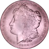 1884-O $1 MS64