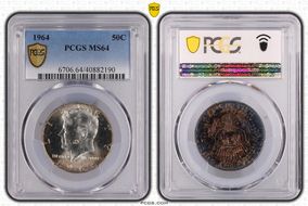 1964 50C MS64