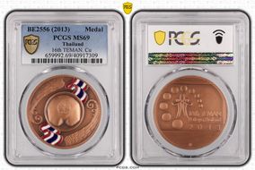 2013 Medal 16th TEMAN Cu MS69