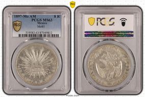 1897-Mo AM 8 R Mo85 MS63